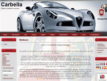 Tablet Screenshot of carbella.nl